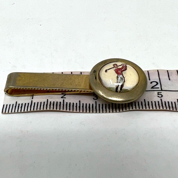 Vintage golfer tie clip - Picture 3 of 3